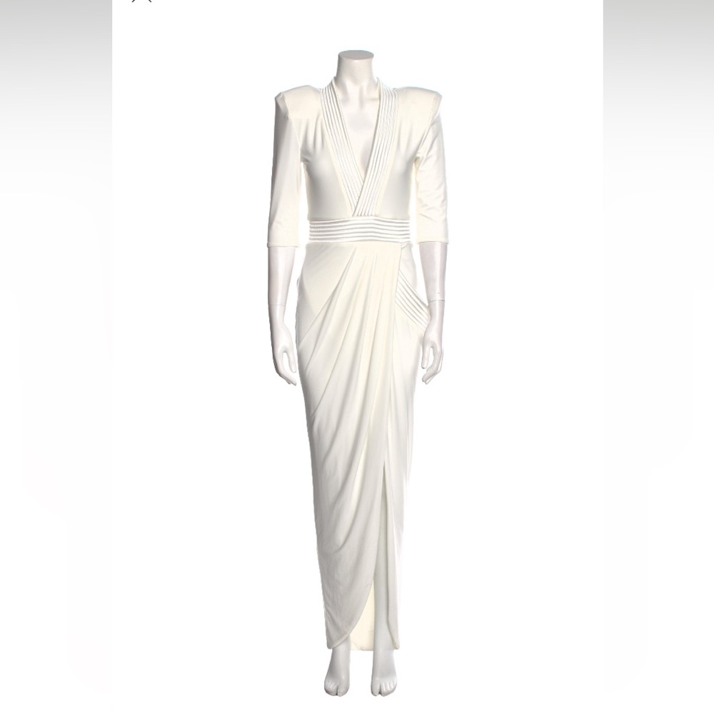 Zhivago Eye of Horus Gown White